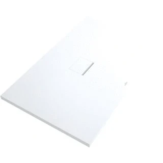 Afbeelding van Villeroy en boch squaro infinity douchebak universeel in te bouwen anti slip 1800 x 1000 40mm steen wit udq1810sqi2v rw