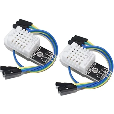 Afbeelding van 2pcs DHT22 Digital Temperature Humidity Sensor AM2302 Module with PCB and Cable