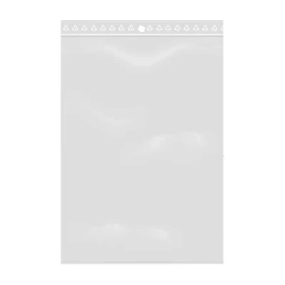 Afbeelding van Extiff 100 hersluitbare zakjes met ritssluiting, transparant, voor levensmiddelen, sieraden, accessoires, formaat 12 x 18 cm