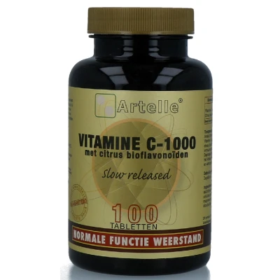 Afbeelding van Artelle Vitamine C1000 Bioflavonoiden Tabletten 100st