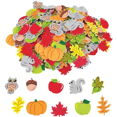 Afbeelding van Colorations Zelfklevende Foamstickers Herfst, 300st.
