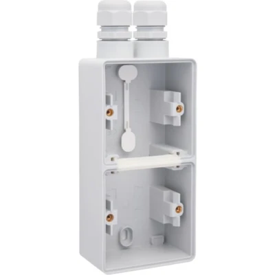 Afbeelding van Niko Hydro Opbouwbak 2V Ver. 2xM20 Grijs 700 84252