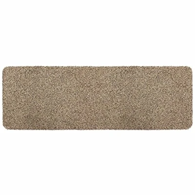 Afbeelding van JVL Tanami Tweekleurige Fleck Barrier Runner Deurmat, beige, 50 x 150 cm