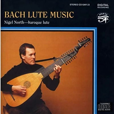 Afbeelding van North J.S. Bach: Lute Music (CD)