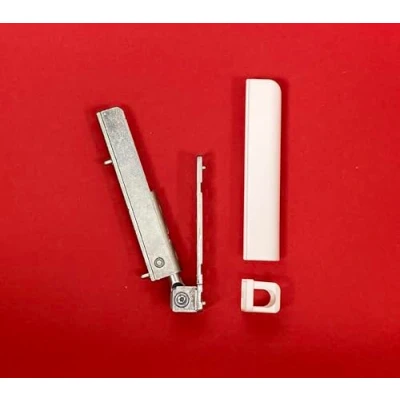 Afbeelding van Maco hoeklager hoekband Multi Matic/Multi Trend 100kg bestaande uit 52483 en 52478 W21960 g21961 (zilver met witte doppen)