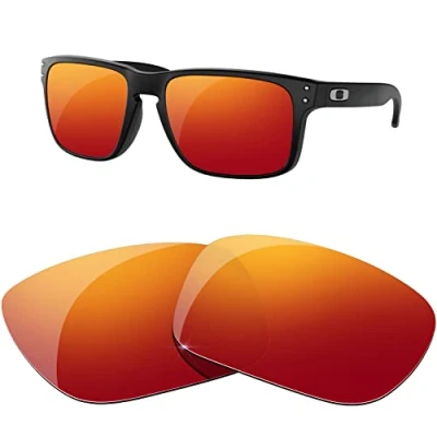 Afbeelding van HiCycle2 Gepolariseerde vervangende lenzen voor Oakley Holbrook Sunglass Multi Opties, Rood