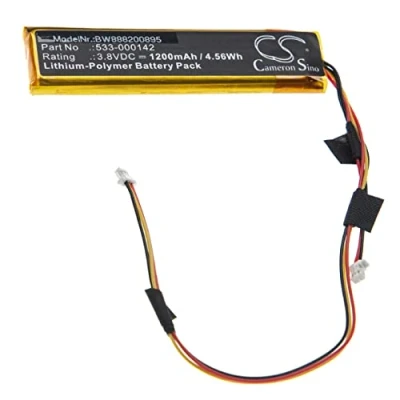 Afbeelding van vhbw Accu compatibel met Logitech Craft, Y R0064 draadloos toetsenbord (1200mAh, 3,8V, Li Polymeer)