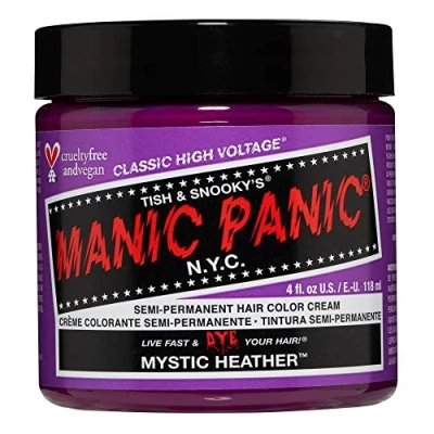 Afbeelding van Manic Panic Mystic Heather Classic Creme, Vegan, Cruelty Free, Purple Semi Permanent Hair Dye 118ml