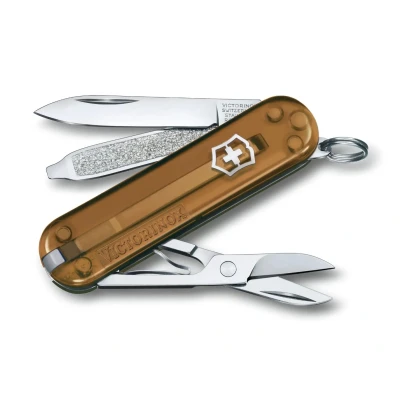 Afbeelding van Victorinox Classic SD Transparant Chocolate Fudge