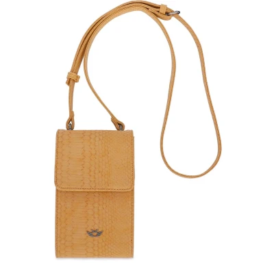 Afbeelding van Fritzi aus Preußen Schoudertas Ecxo Flap02 Crossbody Honey Mustard Geel