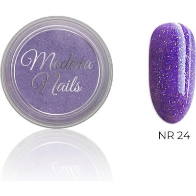 Afbeelding van Modena Nails Acryl Glitter Paars 24