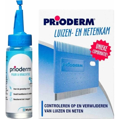 Afbeelding van Prioderm Puur &amp; Krachtig + Luizen en Netenkam Pakket