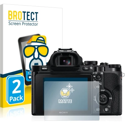 Afbeelding van BROTECT Screenprotector voor Sony Alpha 7 (ILCE 7) Folie Beschermfolie matte (2 Stuks)