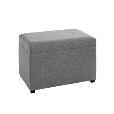 Afbeelding van Haku Möbel Zitkist, MDF, antraciet, D 39 x B 58 H 42 cm