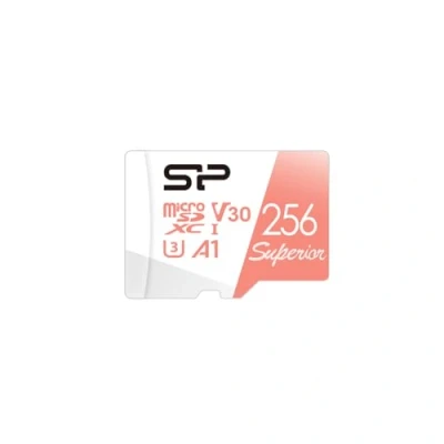Afbeelding van Silicon Power MicroSDXC Superior Pro C10 UHS 1 U3 V30 256GB