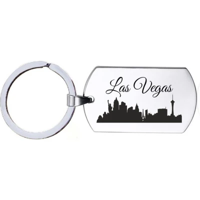 Afbeelding van Sleutelhanger RVS Las Vegas