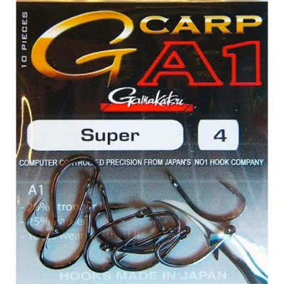 Afbeelding van Gamakatsu G Carp A1 Super Hook (10 pcs) Maat : 4