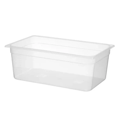 Afbeelding van HENDI Gastronorm Bak 1/1 PP Transparant 28 L 530x325x(H)200 mm