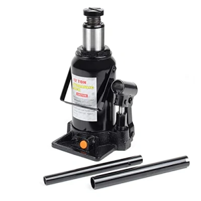 Afbeelding van Hydraulische potkrik compacte autokrik met 12 ton hefvermogen