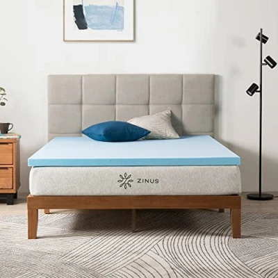 Afbeelding van Zinus Gel Memory Foam Mattress Topper, 90 x 190 5,1 cm