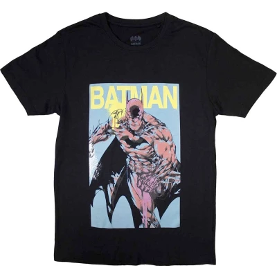 Afbeelding van DC Comics Batman Pop Colours Heren T shirt M Zwart