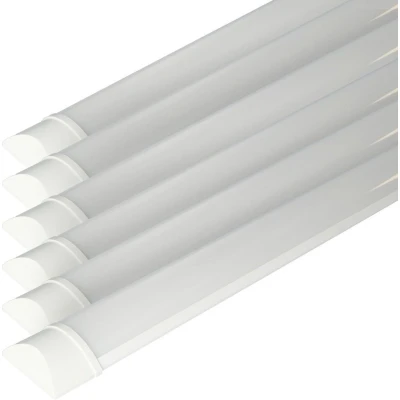 Afbeelding van 6x HOFTRONIC LED Batten 150cm 50W 6000 Lumen 4000K Neutraal wit TL Armatuur Voor werkplaats, schuur en als onderbouwverlichting Incl. montageklemmen &amp; quick connector 5 jaar garantie