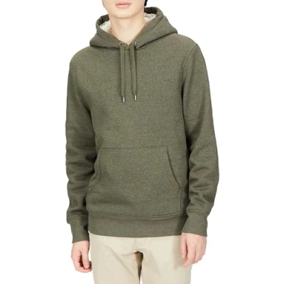 Afbeelding van Amazon Essentials Sherpa gevoerde trui met capuchon voor heren,Olijf,L