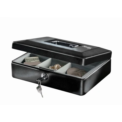 Afbeelding van Masterlock Geldkist met tray en handvat massief staal