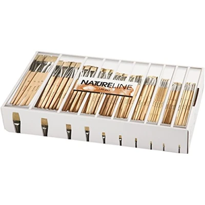 Afbeelding van Creativ Company CC Nature Line kwasten korte steel #00 22, 120 stuks