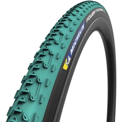 Afbeelding van Michelin Power Cyclocross Mud 700 Tubeless Gravel Vouwband Groen 700C / 33
