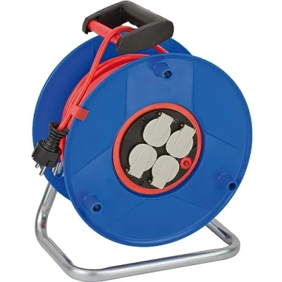 Afbeelding van BRENNENSTUHL 1208850007 Enrollacables Garant® Bretec® IP20 H05VV F3G1,5 con cable de 25 m