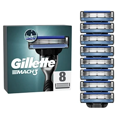 Afbeelding van Gillette Mach3 Base Mesjes Regular 8st