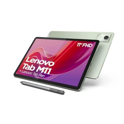 Afbeelding van Lenovo Tab M11 tablet, 11 inch WUXGA Touch Display, MediaTek Helio G88, 8 GB RAM, 128 SSD, wifi, Android 13, grijs, inclusief Pen