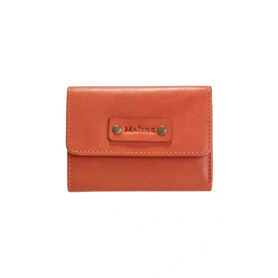 Afbeelding van Maitre Steinbach Ilsebill Portemonnee, Dames, Maat: One Size, Darkorange