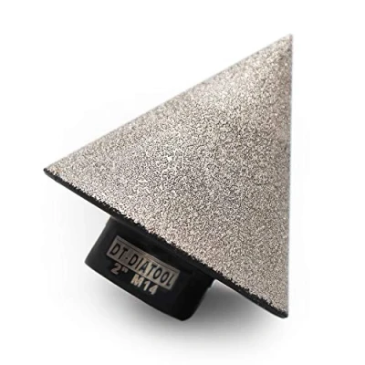 Afbeelding van DT DIATOOL Diamond Afschuining Beetjes 50mm Freesbeetjes voor het vergroten van Gaten in Tegel Porselein Marmeren Ceramisch Graniet