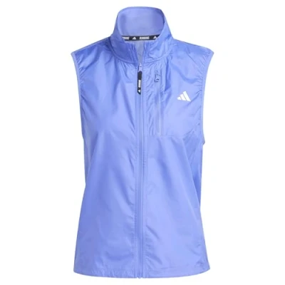 Afbeelding van adidas Dames Own the Run Vest, Semi Cobalt Blue, XS