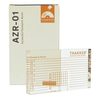 Afbeelding van THAKKER AZR 01 Azimut en toonarmliniaal geoptimaliseerde schaalverdeling aanpassing voor draaitafelcassette toonarm