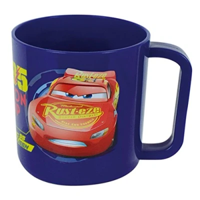 Afbeelding van Kunststof drinkbeker/mok Disney Cars 350 ml Onbreekbare kinder bekers