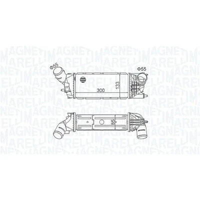 Afbeelding van Magneti Marelli Interkoeler 351319205120