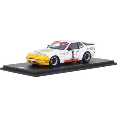Afbeelding van Porsche 944 Turbo Spark Modelauto 1:43 1986 Joachim Winkelhock Strähle Tratex Racing Team SG830