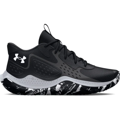 Afbeelding van Under Armour JET 23 Basketbalschoenen, Heren, Maat: 42, Black l Textiel/ synthetisch