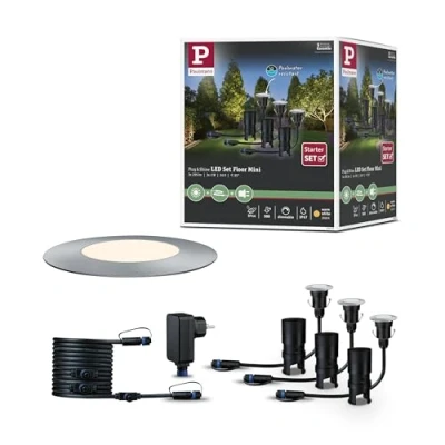 Afbeelding van Paulmann Outd P &amp; S Floor set IP65 3000K 3x2,5W
