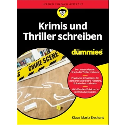 Afbeelding van Krimis und Thriller schreiben für Dummies