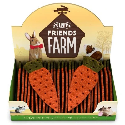 Afbeelding van Tiny Friends Farm Giant Carrot Knaagdiersnack 15x5x1 cm 28 g