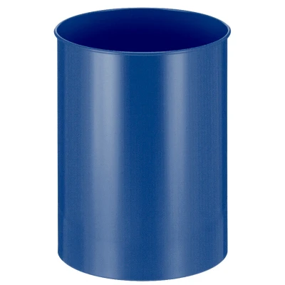 Afbeelding van Papierbak 30ltr metaal blauw