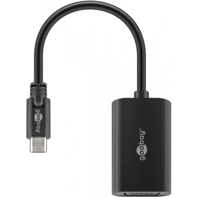 Afbeelding van USB naar VGA verloopstekker Goobay