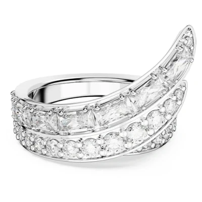 Afbeelding van Swarovski 5665345 Hyperbola Zilverkleur Ring 55