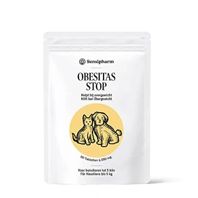 Afbeelding van Sensipharm Obesitas Stop DATUMVOORDEEL: Kleine Huisdieren 90 tabletten