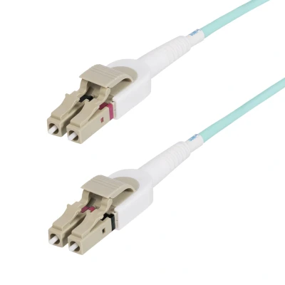 Afbeelding van StarTech.com 5m LC naar (UPC) OM4 Multimode Glasvezelkabel met Schakelbare Polariteit, 50/125µm,