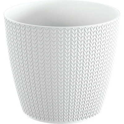 Afbeelding van Prosperplast Plantenpot wit kunststof D13 x H11 cm Plantenpotten